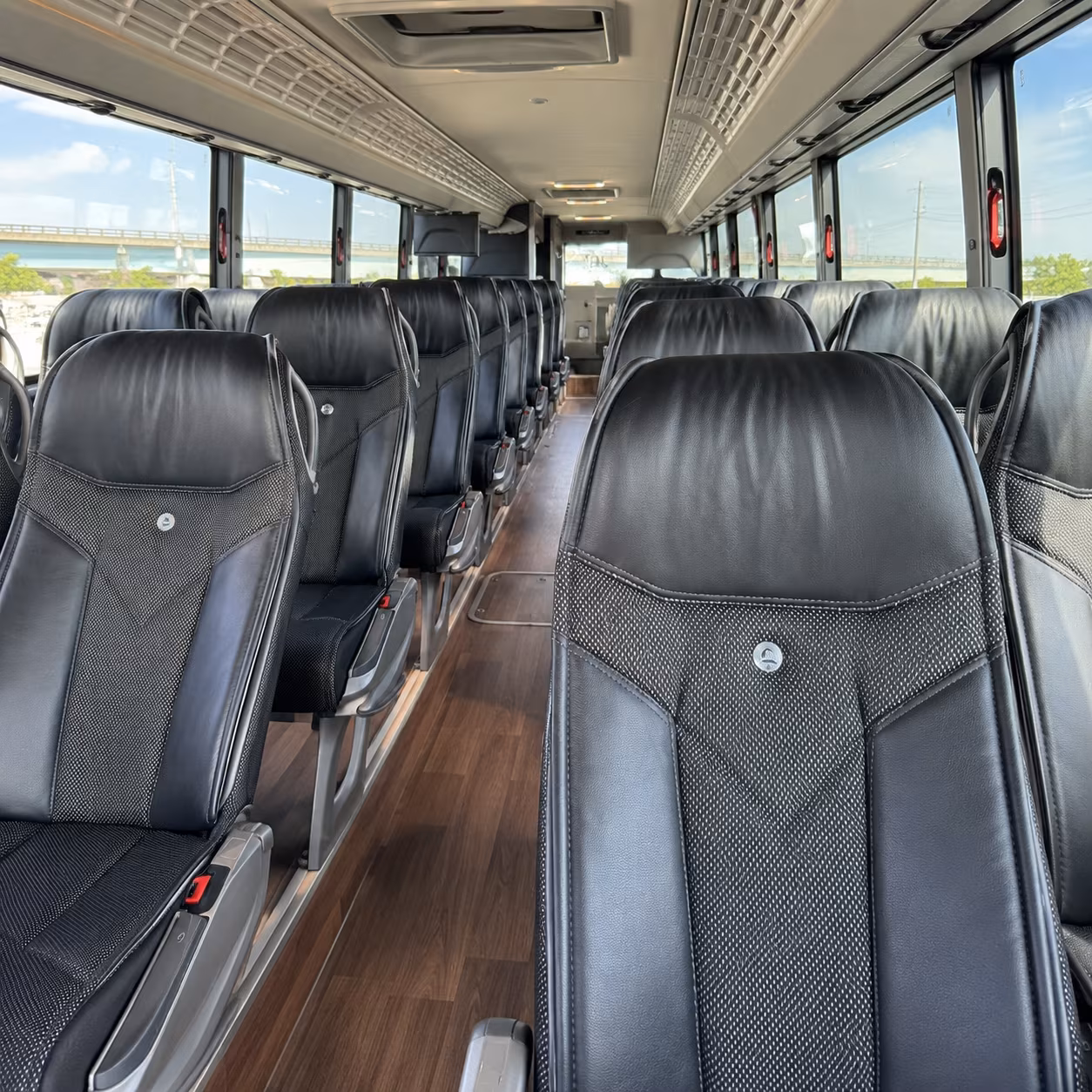 jacksonville bus rental service area